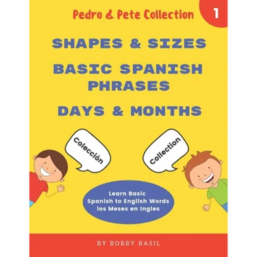Learn Basic Spanish to English Words: Shapes & Sizes - Basic Spanish Phrases - Days & Months