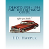 Desoto 1938 - 1954 Part Interchange Guide