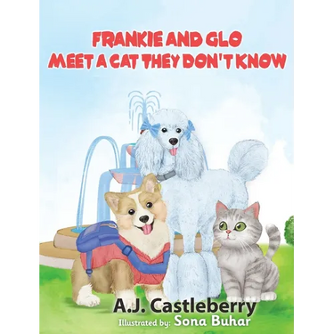 Frankie and Glo Meet a Cat They Don't Know