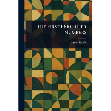 The First 1000 Euler Numbers