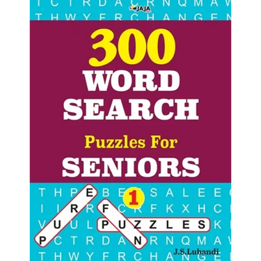 300 WORD SEARCH Puzzles For SENIORS; Vol.1