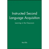 Instructed Second Language Acquisition