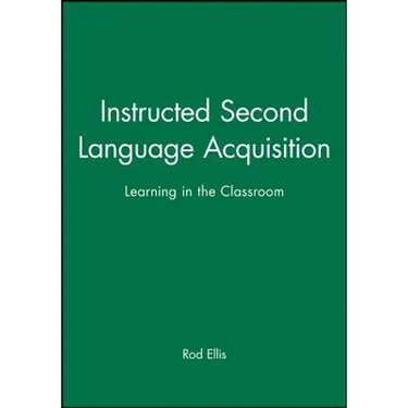 Instructed Second Language Acquisition