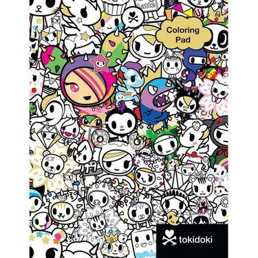 Tokidoki Coloring Pad