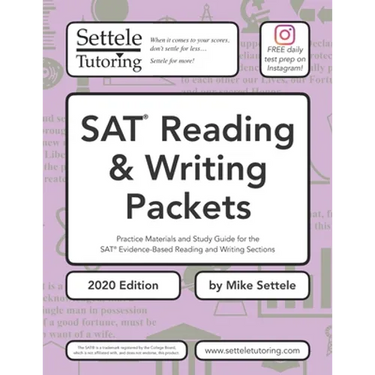 SAT Reading & Writing Packets (2020 Edition): Practice Materials and Study Guide for the SAT Evidence-Based Reading and Writing Sections