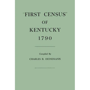 First Census of Kentucky, 1790