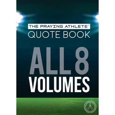 The Praying Athlete Quote Book All 8 Volumes