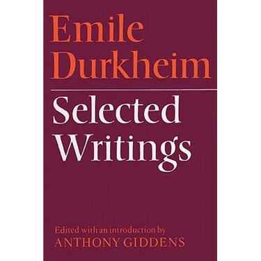 Emile Durkheim: Selected Writings