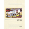 Vintage Lined Notebook Greetings from Santa Catalina Island, California
