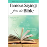 Famous Sayings from the Bible