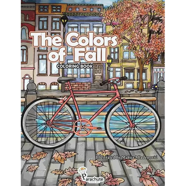 The Colors of Fall: Autumn Coloring Book for Adults and Teens