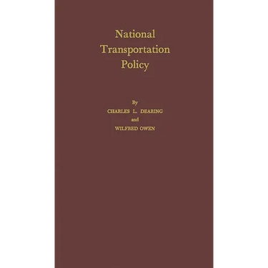 National Transportation Policy.