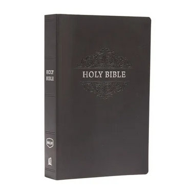 NKJV, Holy Bible, Soft Touch Edition, Imitation Leather, Black, Comfort Print