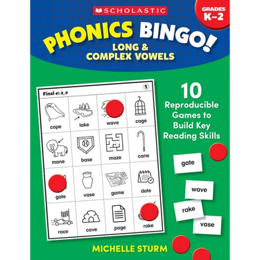 Phonics Bingo: Long & Complex Vowels