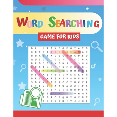 Word Searching Game For Kids: Fun and Challenging Puzzles For Children. Build And Improve Your Child's Vocabulary.