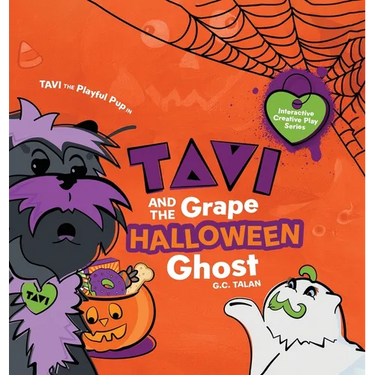 Tavi And The Grape Halloween Ghost