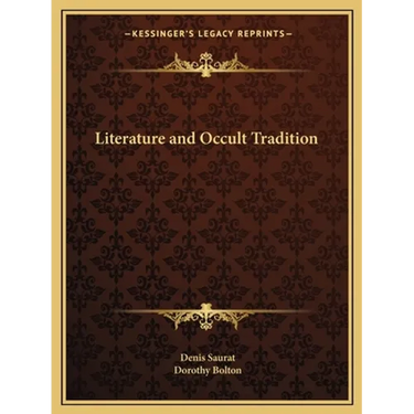 Literature and Occult Tradition