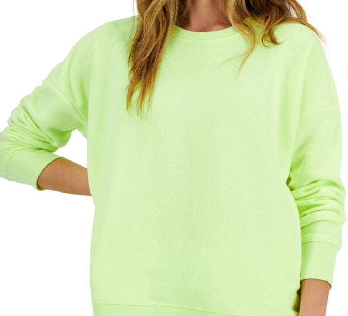ID Ideology Women's Fleece Sweatshirt Green by Steals