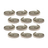 Champagne Glitter Rope Ribbon (Set of 12 Rolls)