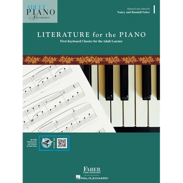 Adult Piano Adventures Literature for the Piano Book 1 - First Keyboard Classics for the Adult Learner (Book/Online Media)