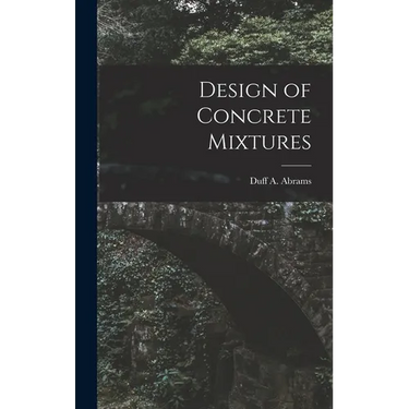 Design of Concrete Mixtures