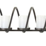 Modern Metal Sprial Candle Holder Centerpiece 31"L