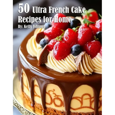 50 Ultra French Cake Recipes for Home