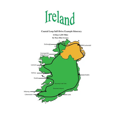 Ireland Coastal Loop Self-Drive Example Itinerary