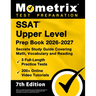 SSAT Upper Level Prep Book 2026-2027 - 3 Full-Length Practice Tests, 200+ Online Video Tutorials, Secrets Study Guide Covering Math, Vocabulary and Re
