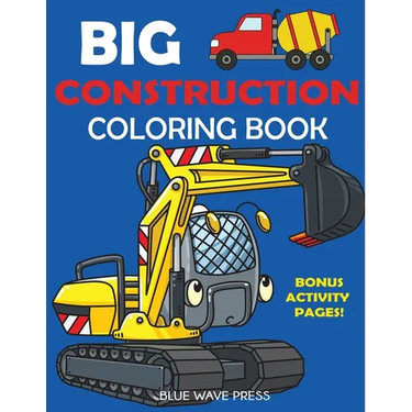 Big Construction Coloring Book