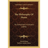The Philosophy Of Hume: As Contained In Extracts (1893)