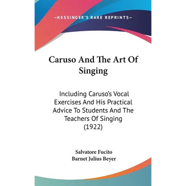 Caruso And The Art Of Singing: Including Caruso's Vocal Exercises And His Practical Advice To Students And The Teachers Of Singing (1922)