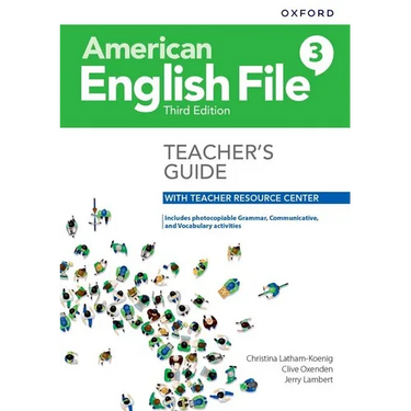 American English File Level 3 Teacher's Guide with Teacher Resource Center