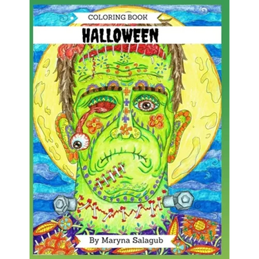 Halloween coloring book