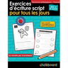 Exercices d'ノcriture Script Pour Tous Les Jours Mat. タ 2e Ann馥