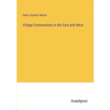 Village-Communities in the East and West