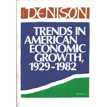 Trends in American Economic Growth