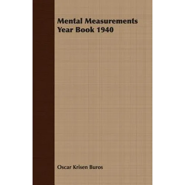 Mental Measurements Year Book 1940