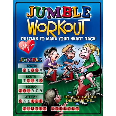 Jumble Workout: Puzzles to Make Your Heart Race!