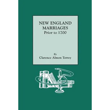 New England Marriages Prior to 1700