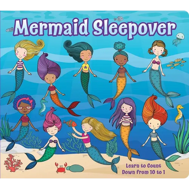 Mermaid Sleepover: Count Down from 10 with Disappearing Mermaids