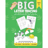 Big Letter Tracing: For Preschoolers And Toddlers: 100+ Pages, Pen Control, Coloring
