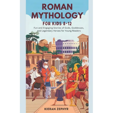Roman Mythology for Kids Ages 8-12: Fun and Engaging Stories of Gods, Goddesses, and Legendary Heroes for Young Readers