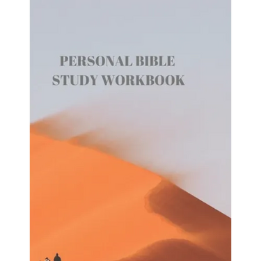 Personal Bible Study Workbook: 116 Pages Formated for Scripture and Study!