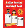 Letter Tracing Alphabet Book: ABC Learning Workbook for Kids - Toddlers, Preschool, K-2 - Red