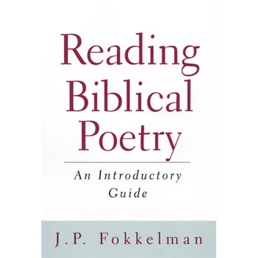 Reading Biblical Poetry