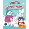 Winter Wonderland Coloring Book For Kids: Features Fun Winter Scenes, Cute Snowman, Adorable Penguins, Bears & Other Animals. Suitable For Boys & Girl