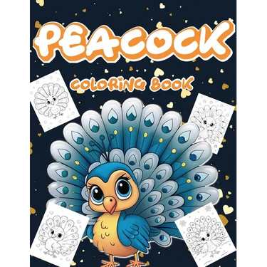 PEACOCK Coloring Book