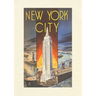 Vintage Lined Notebook New York City, Empire State Building