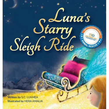 Luna's Starry Sleigh Ride